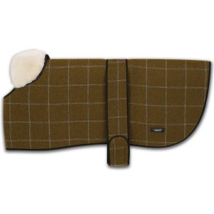 OneUPPet Fashionable Winter Tweed Dog Coat