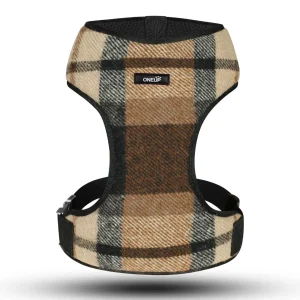 OneUPPet Tweed Fabric Dog Pet Harness